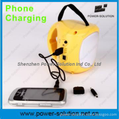 9LED Solar LED Lantern Light with 5-in-1 USB Charger